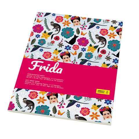 Cadeau papier boek Frida 