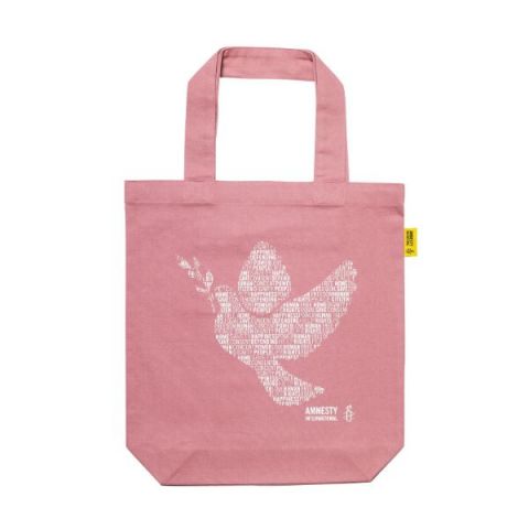 Canvas Shopper "Freedom Dove"