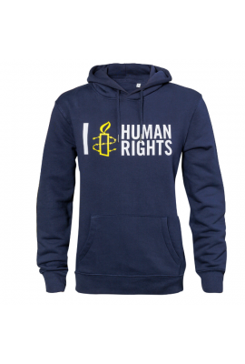 Hoodie I LOVE HUMAN RIGHTS 