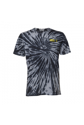 Amnesty classic logo T-shirt Tie Dye zwart 