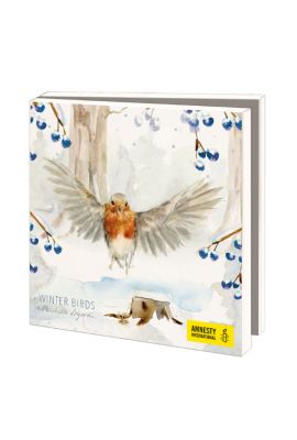 Wenskaarten Michelle DuJardin Winter Birds           
