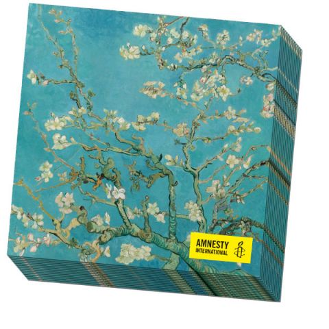 Servetten van Gogh, Almond Blossom