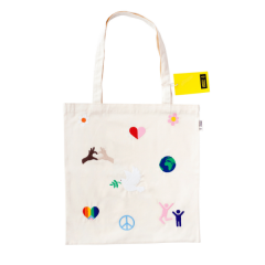 Totebag ivoor | Amnesty-icons