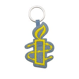 Amnesty-ICONS sleutelhanger kaars 