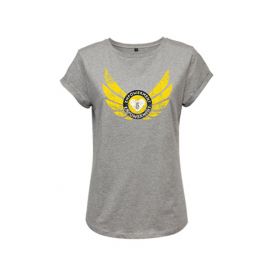 T-shirt Empowerment - geel 
