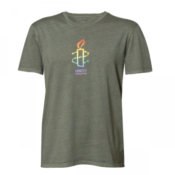 Amnesty uniseks T-shirt PRIDE 