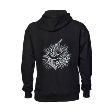 Amnesty tattoo hoodie zwart 