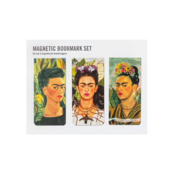 Magnetische boekenleggers Frida Kahlo , set van 3 
