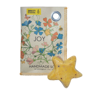 Handzeep‑bar cadeauzakje Joy