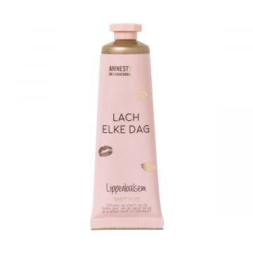 Vegan lippenbalsem Lach elke dag
