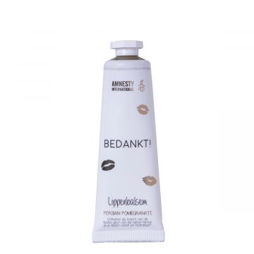 Vegan lippenbalsem Bedankt!