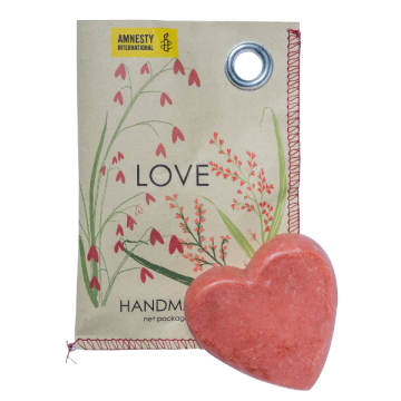Handzeep‑bar cadeauzakje Love