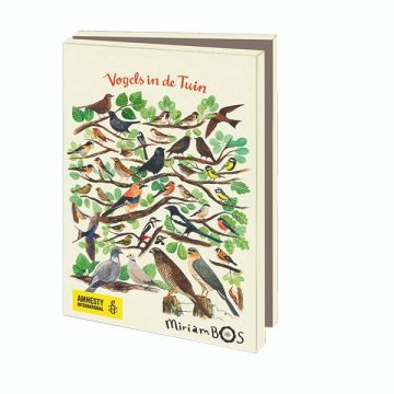 Wenskaarten Miriam Bos-Vogels in de tuin