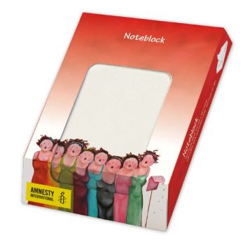 Noteblock Judith Stam Uit volle borst