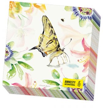 Servetten Michelle duJardin, Passion for Butterflies