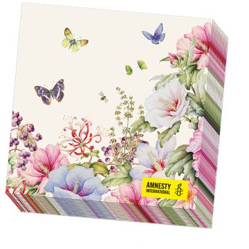 Servetten Janneke Brinkman, Hibiscus