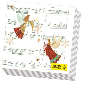 Servetten Christmas Angels 
