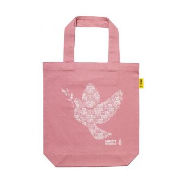 Canvas Shopper "Freedom Dove"