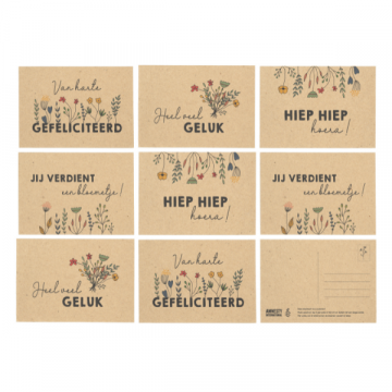 Plantbare ansichtkaarten 