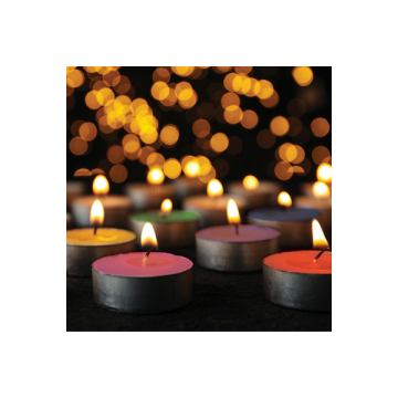 Wenskaarten Photo Candles 