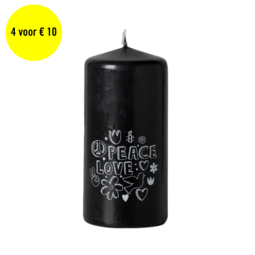 Amnesty kaars LOVE PEACE 