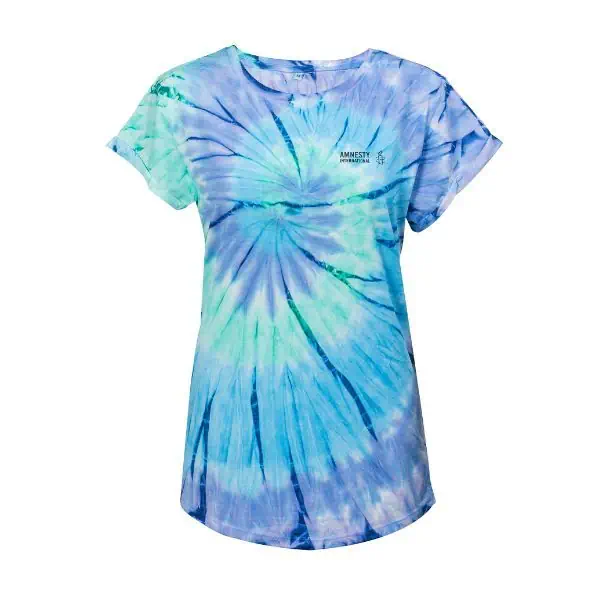 Tie dye shirt dames new arrivals